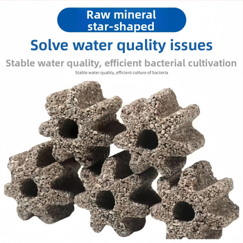 Maibao Filtračné médium pre akvárium z nerastných surovín – Duté guličky, Tehly a Osmiuholníkové kúsky