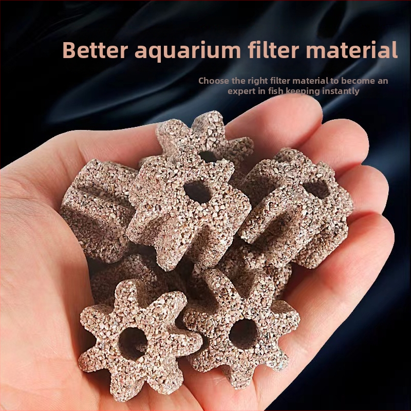 Maibao Akvārija Filtrēšanas Materiāls no Nerastām Rūdām – Dobās Bumbas, Ķieģeļi un Astoņstūrainie Gabali