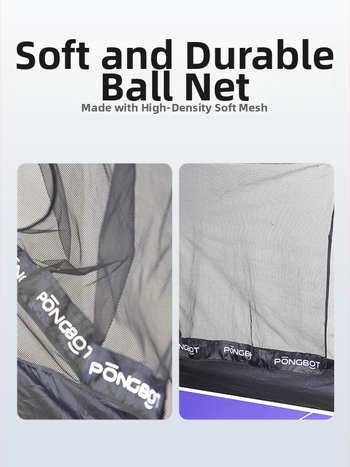 Kaasaskantav lauatennise pallide hoidik võrguga