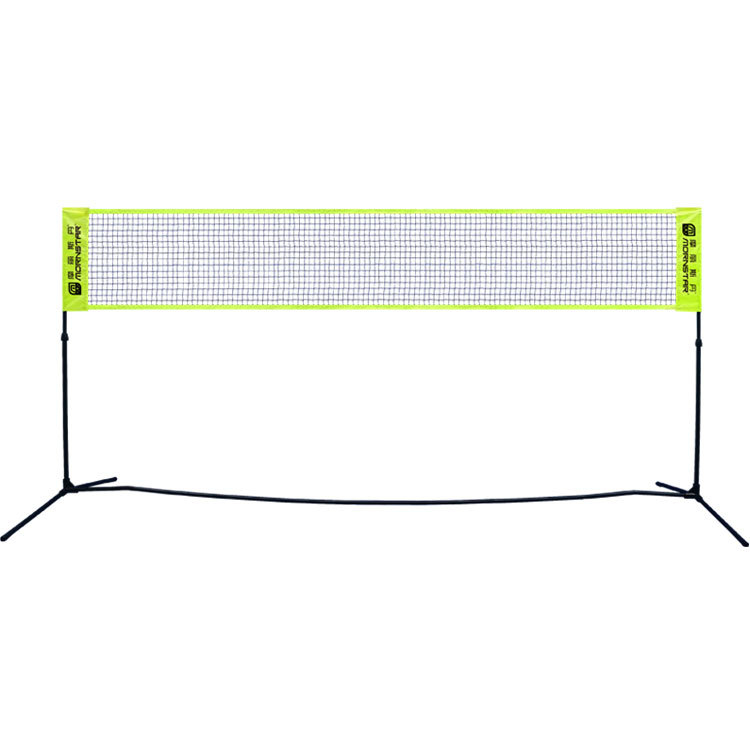 Okvir za badminton mrežu – prenosiv, za kućnu i vanjsku upotrebu; materijal 38491298423; prilagodljiva obrada; brend Mornstar/Morisdan; licencirana privatna etiketa