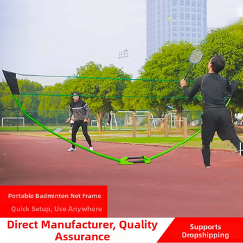 Prenosný skladací rám na sieť na badminton – pre vonkajšie použitie, značky Gaiwei, vhodný pre badminton a ďalšie loptové športy