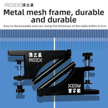 Kaasaskantav laua tenise võrgu ja hoidja komplekt – sobib standardlaudadega, universaalne ühilduvus