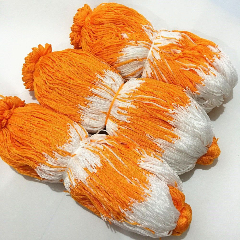 Rokām adīta tīkla soma basketbolam un futbolam – bumbu uzglabāšanas soma, dāvanu soma