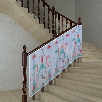 Gyermekek lépcső- és erkélyvédő háló — esés elleni, biztonsági kötélháló