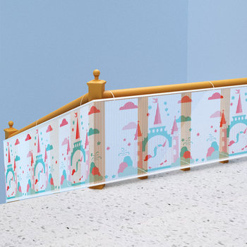 Gyermekek lépcső- és erkélyvédő háló — esés elleni, biztonsági kötélháló