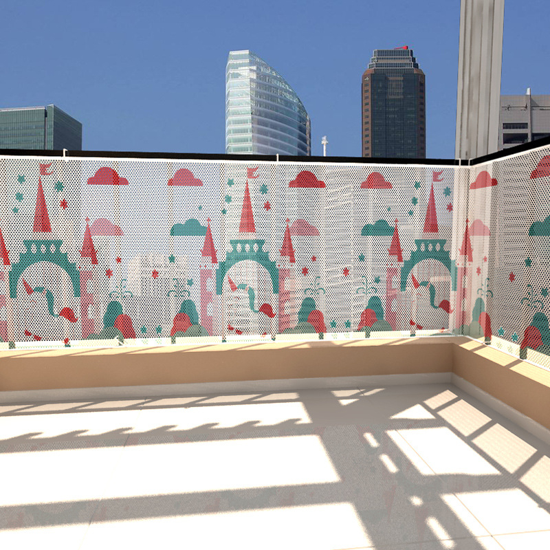 Gyermekek lépcső- és erkélyvédő háló — esés elleni, biztonsági kötélháló