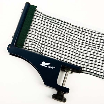 Държач за мрежа за тенис на маса с мрежа и стойки — издръжлив комплект