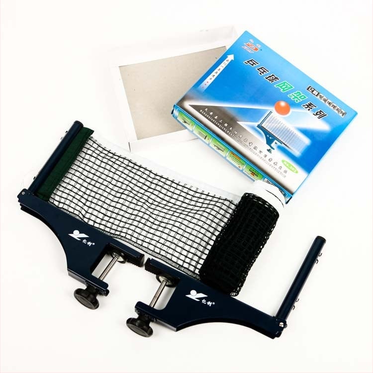 Stojan na sieť stolného tenisu so sieťou a stĺpmi – odolný set