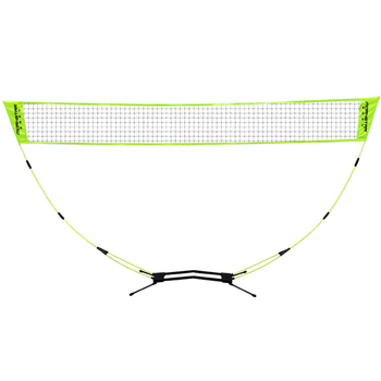 Преносима сгъваема мрежеста рамка за бадминтон, външна употреба, стандартна/професионална класа, мобилна. Марка: Mornstar/Morisdan