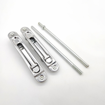 F-тип тайно удължено заключване за двукрилни врати от неръждаема стомана, модел PHWJ, модерен минималистичен стил