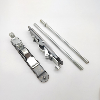 F-тип тайно удължено заключване за двукрилни врати от неръждаема стомана, модел PHWJ, модерен минималистичен стил