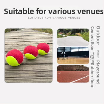 Tenisa apmācību bumba jauniešiem, gumija, izcelsme Linyi, pieejama personalizācija un logotipa drukāšana