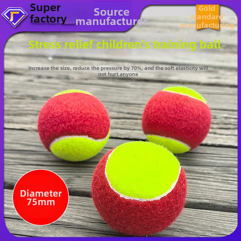 Tenisa apmācību bumba jauniešiem, gumija, izcelsme Linyi, pieejama personalizācija un logotipa drukāšana