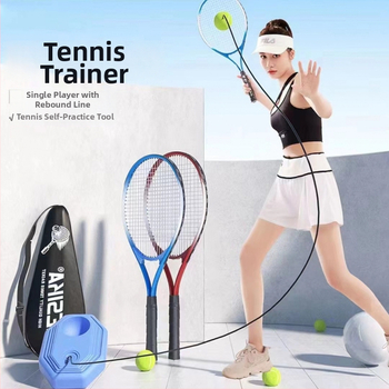 Tenisový tréner na sólo tréning s automatickým odrazom loptičky (Značka: Unique; Materiál: Iný; Kategória: Tenis; Úpravy: Nie)