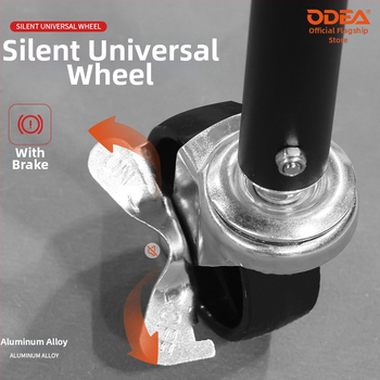 Odea Odeir teniszový vozík na loptičky — prenosný, skladací rám na zber loptičiek, veľká kapacita, nastaviteľný