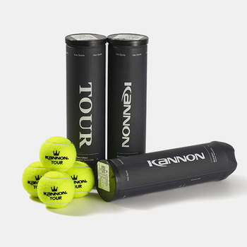 Тенис топки за тренировки и състезания, гума, марка Kannon Kanglong, подходящи за тенис и бадминтон