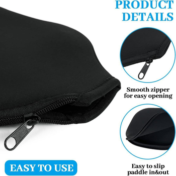 Неопренов калъф за чанта за pickleball – гумен материал, възможност за печат на лого, подходящ за тенис на маса и бадминтон, спортен аксесоар
