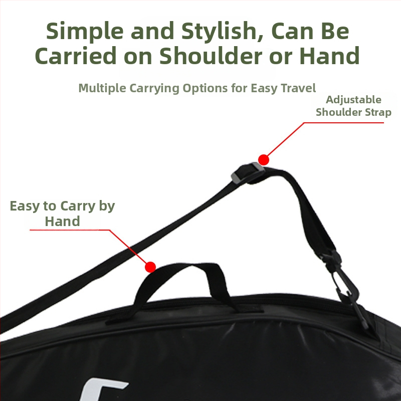 Spike Badmintona/tenisa soma | Oxford audums, ūdensnecaurlaidīga, ietilpība 3-6 raketēm, piemērota galda tenisa un badmintonam