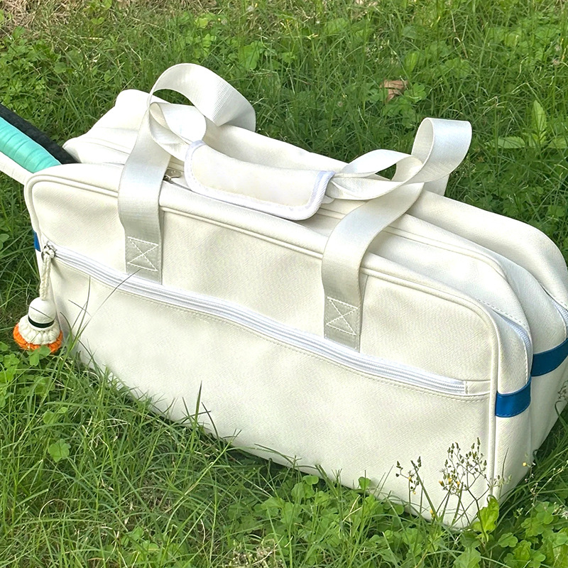 Чанта за ракети за бадминтон и тенис – PU материал, водоустойчива тъкан, за възрастни, спортна чанта за бадминтон/тенис