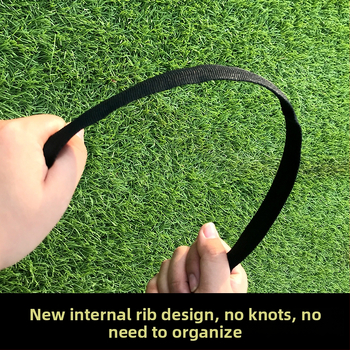 Сгъваема агилити стълба за футболни тренировки - PP + найлон, обучителна помощ