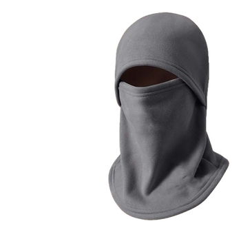 Колоездачна маска със подплата от полар за каска, унисекс, ветроустойчива, зимна