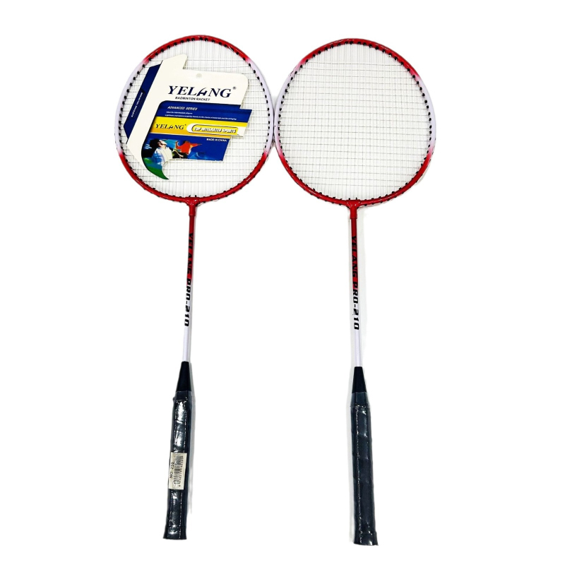 Wolf бадминтон ракета за аматьори и юноши, феросплавна рамка, тегло 95–100 g, прав удар