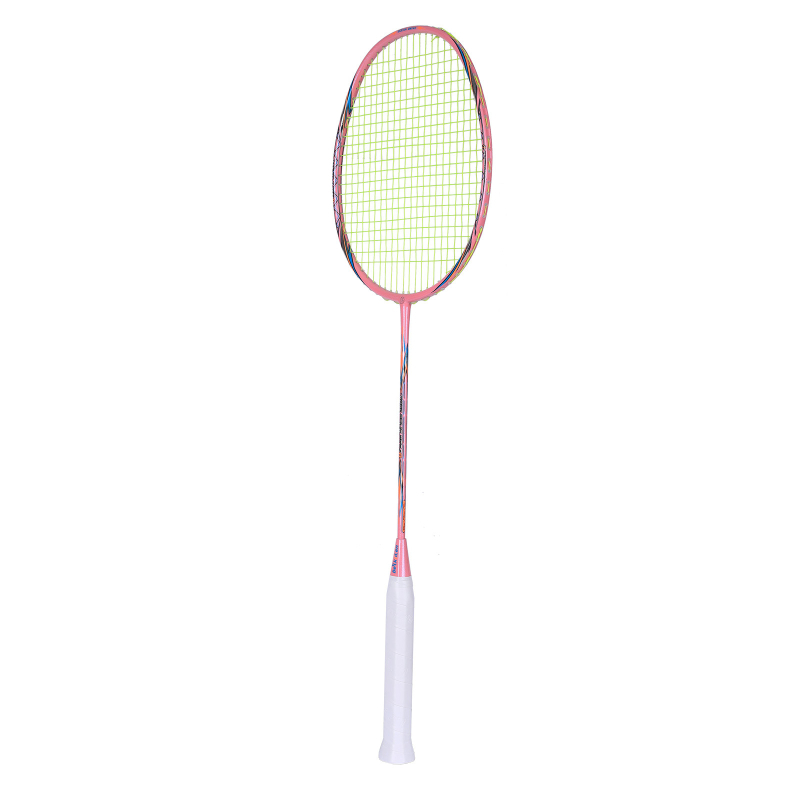 Комплект бадминтон ракети за единични и двойки — за ученици и начинаещи; ултралек, издръжлив и с висока еластичност; карбонова рамка; тегло 80–84 g; ръкохватка G5; тип ракета: прав