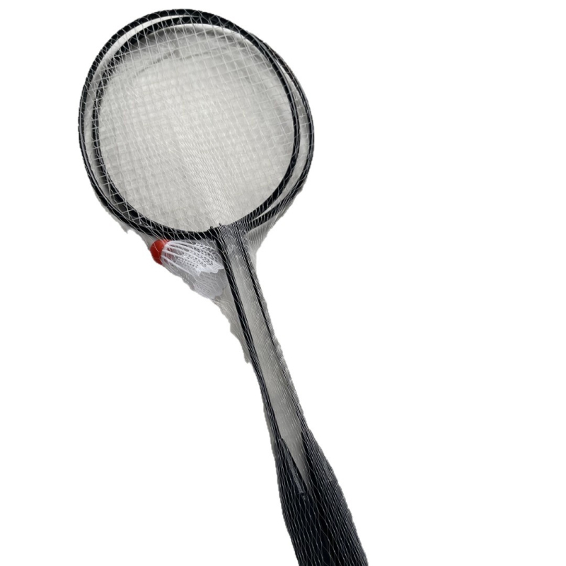 Детска ракета за бадминтон за начинаещи, рама от железен сплав, струни от фибър, тегло 95–100 g, дебелина на дръжката G1, тип ракета: директен удар