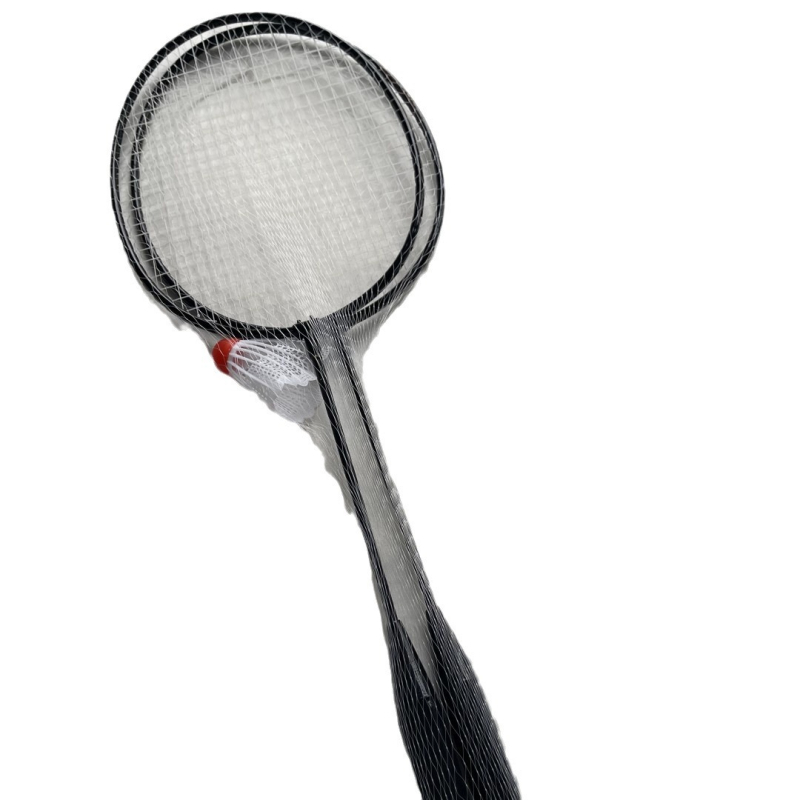 Детска ракета за бадминтон за начинаещи, рама от железен сплав, струни от фибър, тегло 95–100 g, дебелина на дръжката G1, тип ракета: директен удар