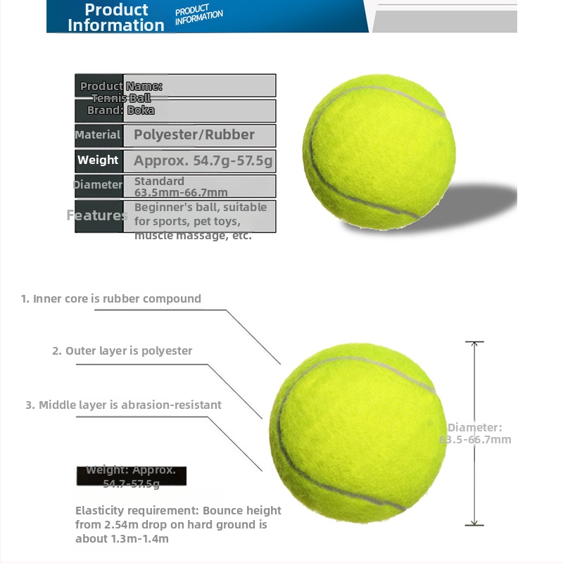 Boca 801 тенис топка — химическо влакно, код на продукта 801 tennis, подобрена издръжливост за тенис на маса и бадминтон, различни пакетни опции