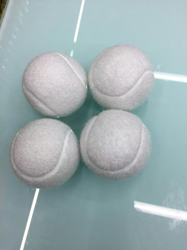 Thunder тенис топка – гумена тренировъчна топка с висока еластичност, печат лого Can, без персонализация, подходяща за фитнес, тренировки и тенис