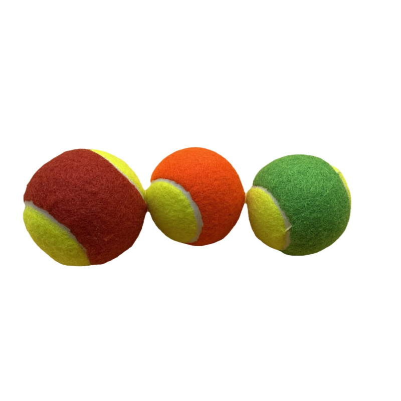 Обучителна тенис топка за деца; гума; подходяща за тенис на маса и федер тенис; обработка и персонализация; печатано лого