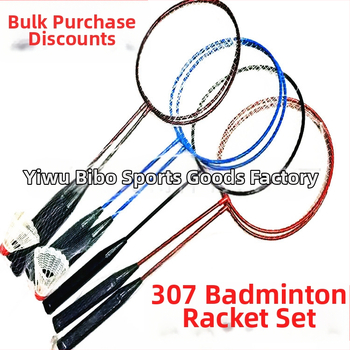 Bedmintonová raketa Zhibo – rám ferroalloy, hmotnosť 75–79 g, priamy úder, pre amatérov