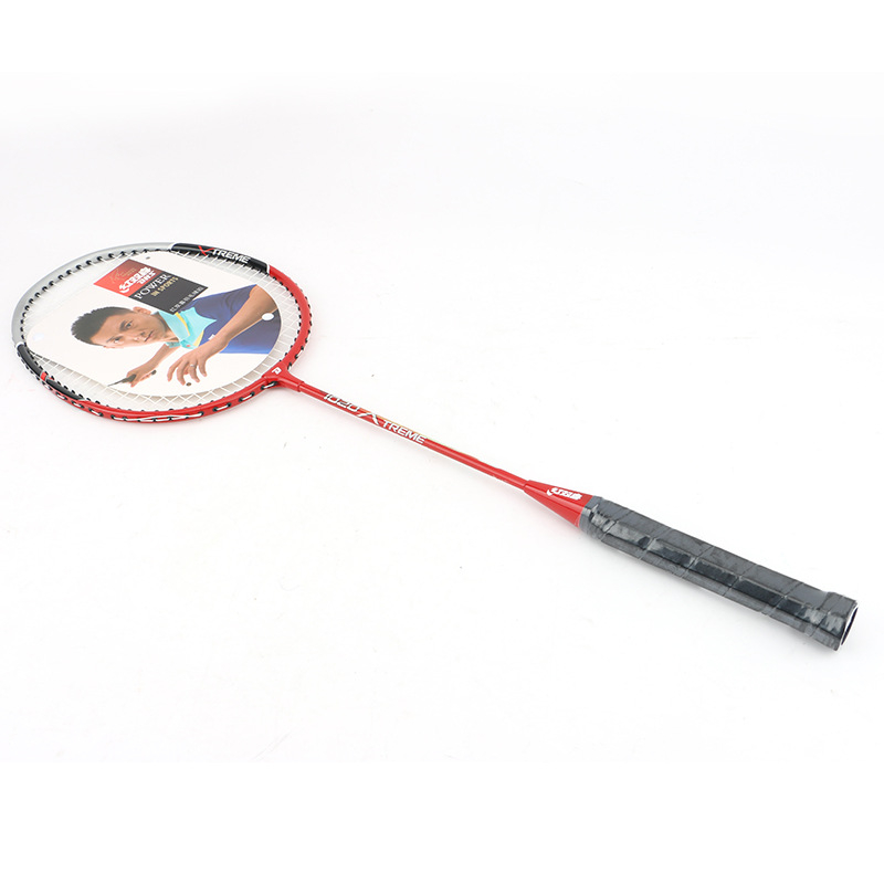 Комплект ракети за бадминтон и тенис – алуминиева рамка, 90–94 g, дръжка G3, найлонови струни, прав вал, за любители и начинаещи
