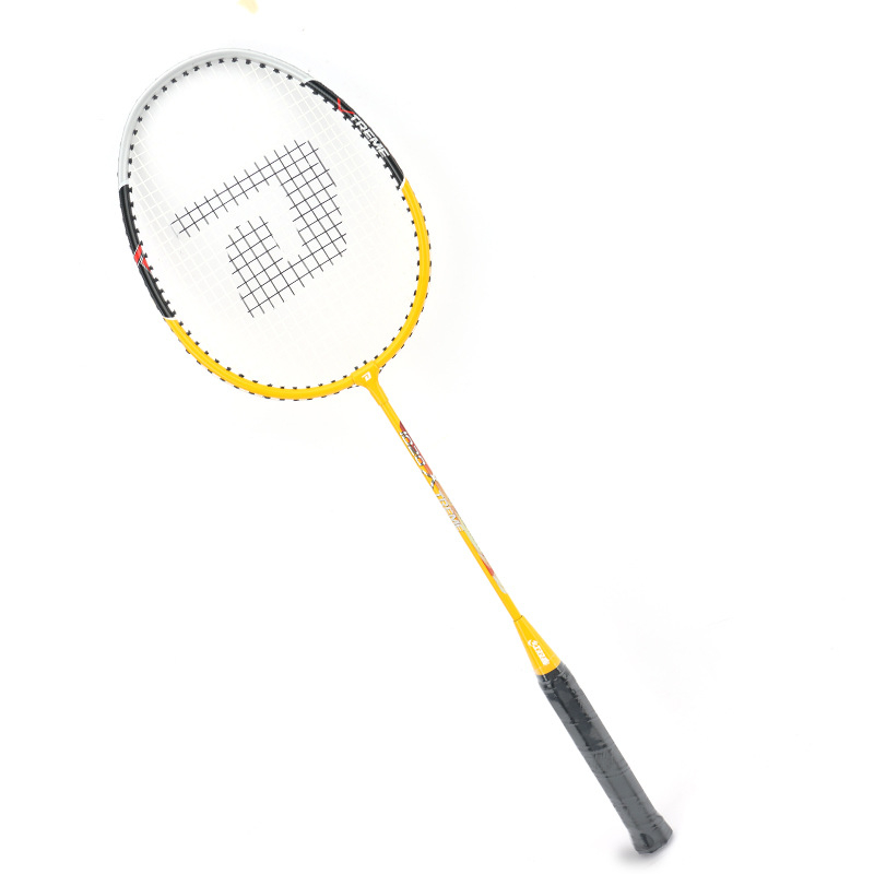 Комплект ракети за бадминтон и тенис – алуминиева рамка, 90–94 g, дръжка G3, найлонови струни, прав вал, за любители и начинаещи