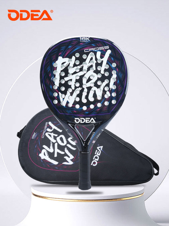 Професионална ракета за бадминтон/тенис, карбонова рамка, найлонови струни, лека за възрастни