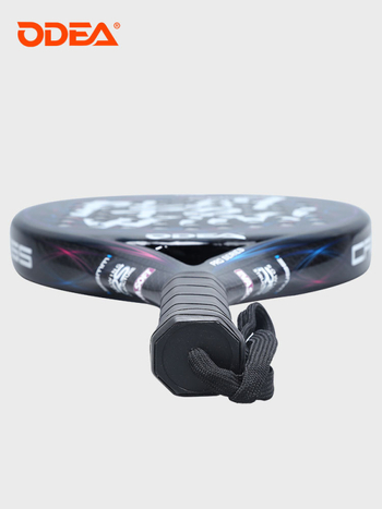 Професионална ракета за бадминтон/тенис, карбонова рамка, найлонови струни, лека за възрастни