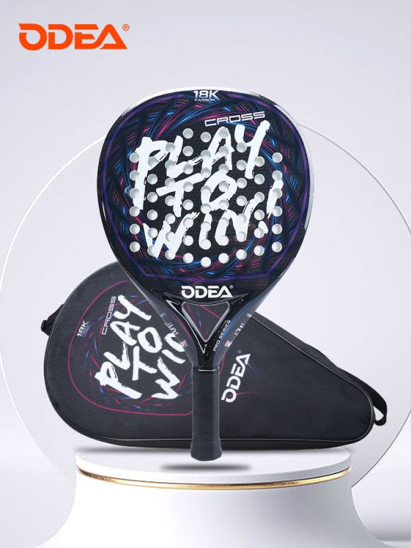 Професионална ракета за бадминтон/тенис, карбонова рамка, найлонови струни, лека за възрастни