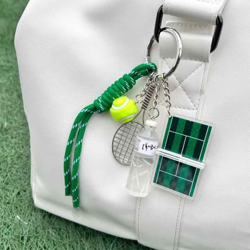 Breloe: pandantiv mic pentru sticlă de apă, accesoriu pentru rucsac de tenis, stil pădure (Nylon; Stil Ins; Breloc)