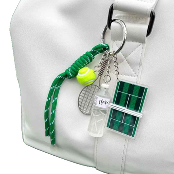Breloe: pandantiv mic pentru sticlă de apă, accesoriu pentru rucsac de tenis, stil pădure (Nylon; Stil Ins; Breloc)