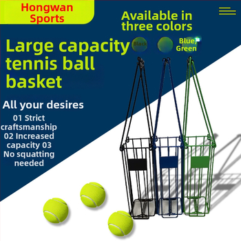 Automatický zberač tenisových loptičiek na vozíku - prispôsobiteľné spracovanie; vhodný pre fitnes, vonkajšie športy, tenis, badminton a ďalšie loptové hry