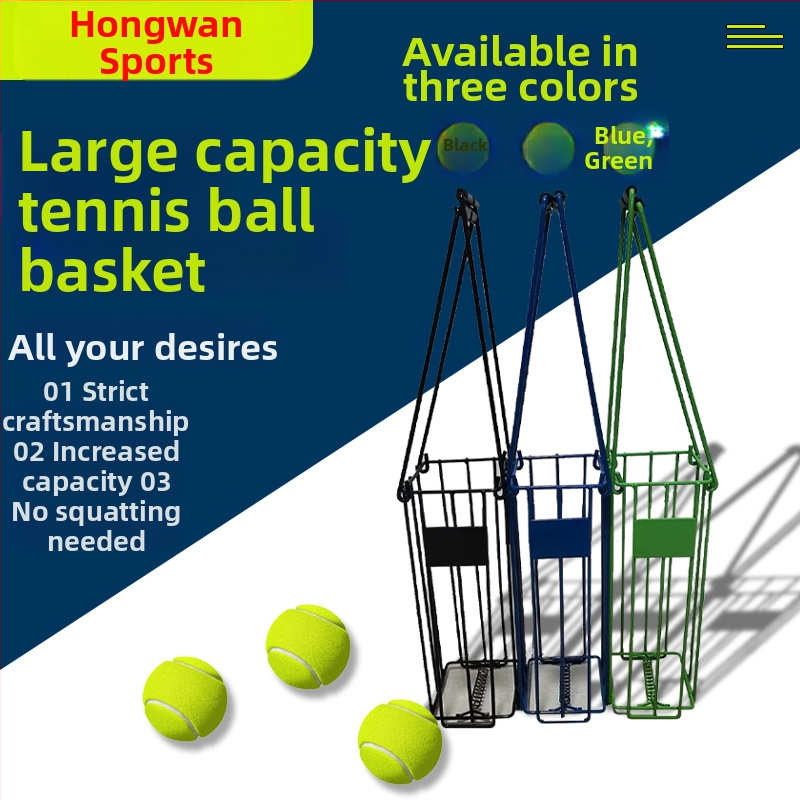 Automatický zberač tenisových loptičiek na vozíku - prispôsobiteľné spracovanie; vhodný pre fitnes, vonkajšie športy, tenis, badminton a ďalšie loptové hry