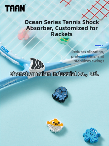 Teniso raketės smūgių absorbentas – silikonas, sutirštintas, patvarus, jūros serija, modelis T052