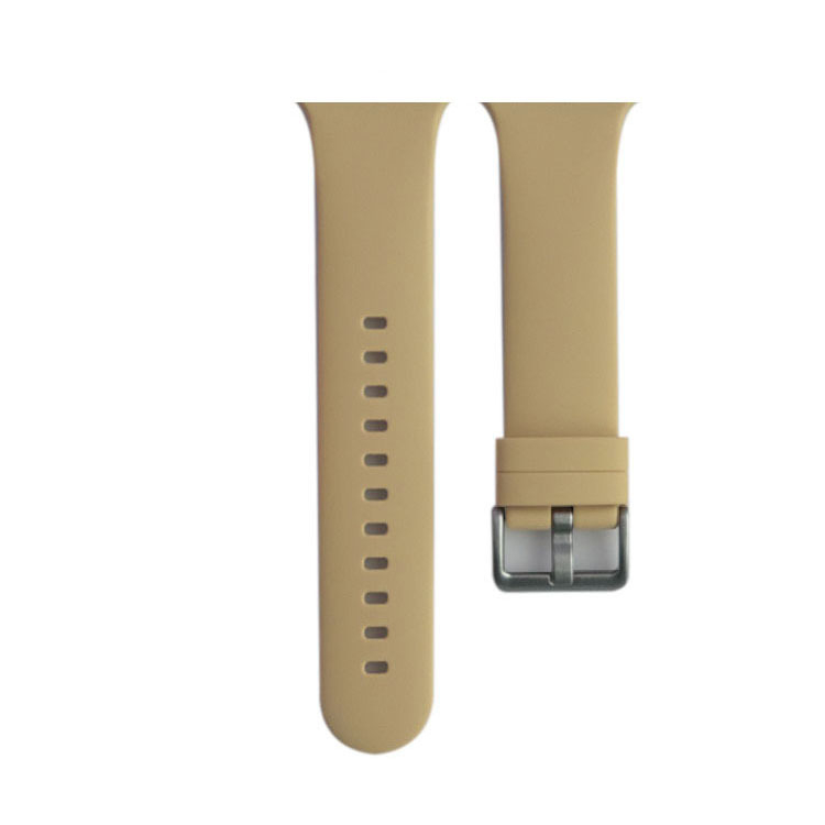 Едноцветна силиконова каишка за Apple Watch (генерации 1–7 и SE), 22 мм интерфейс, материал силикон, опростен стил, тегло 20 g