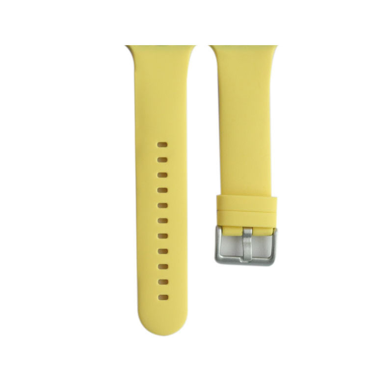 Едноцветна силиконова каишка за Apple Watch (генерации 1–7 и SE), 22 мм интерфейс, материал силикон, опростен стил, тегло 20 g