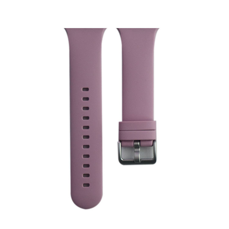 Едноцветна силиконова каишка за Apple Watch (генерации 1–7 и SE), 22 мм интерфейс, материал силикон, опростен стил, тегло 20 g