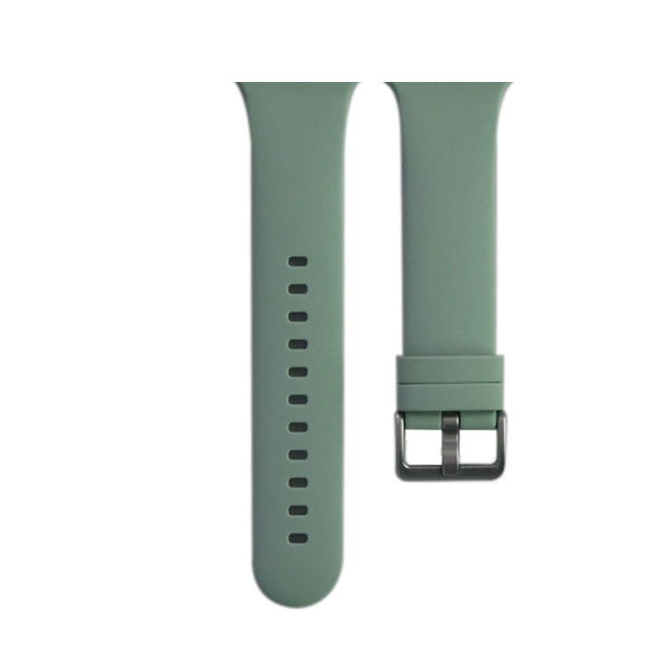 Едноцветна силиконова каишка за Apple Watch (генерации 1–7 и SE), 22 мм интерфейс, материал силикон, опростен стил, тегло 20 g