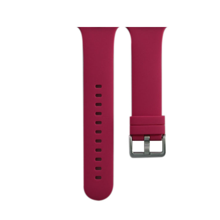 Едноцветна силиконова каишка за Apple Watch (генерации 1–7 и SE), 22 мм интерфейс, материал силикон, опростен стил, тегло 20 g