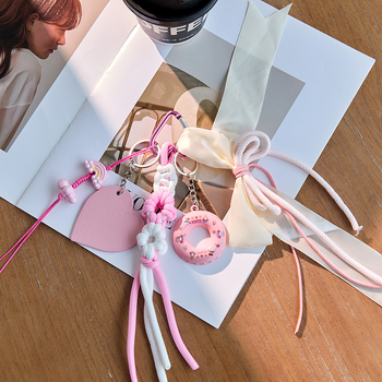 Ключодържател – акрил, мечка/малък животински мотив, корейски стил, електроплатиране