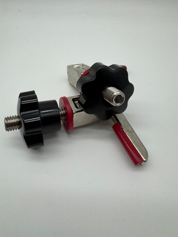 Accesor pentru mașina de strâns rachete de badminton și tenis, cadru în formă de L, oțel №45 + plastic, Powerti, coduri de produs A10388-01/A10388-02/A10415/A10416/A10712/A10927